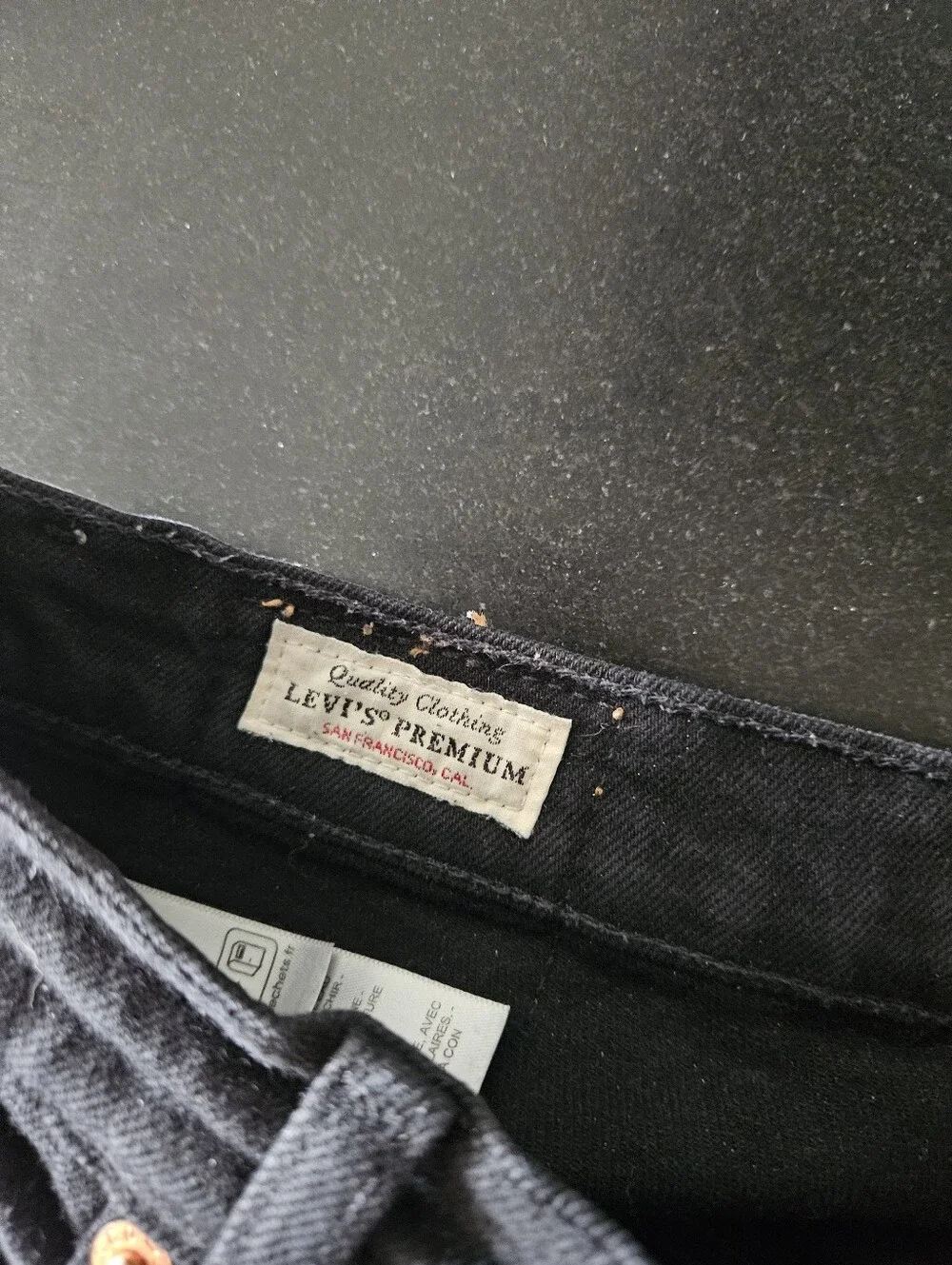 Levi's Ribcage Straight Ankle W26xL29 Black